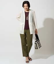PZTGD21330 GEORGES RECH(ジョルジュ・レッシュ) シアートリコットジャケット ネイビー