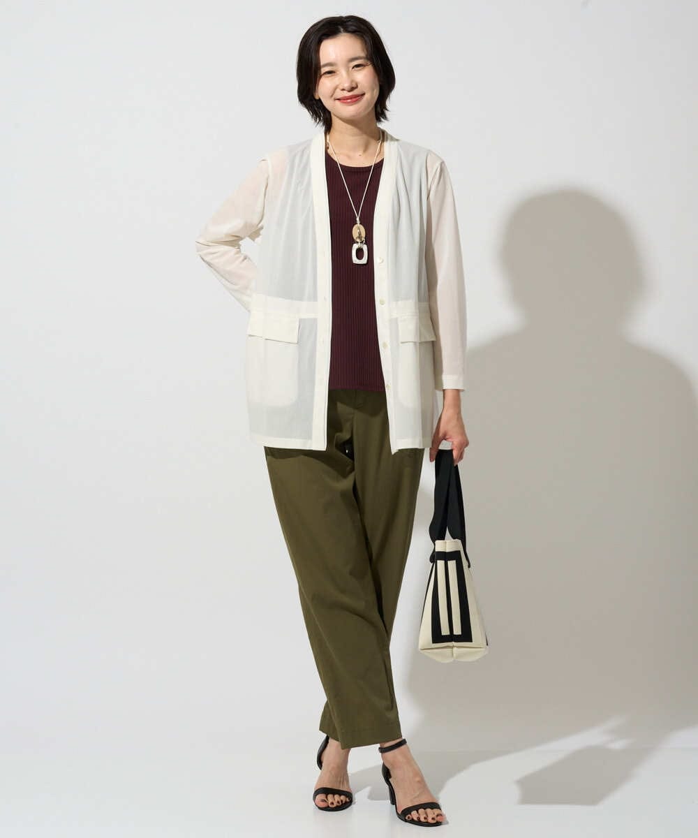 PZTGD21330 GEORGES RECH(ジョルジュ・レッシュ) シアートリコットジャケット ネイビー