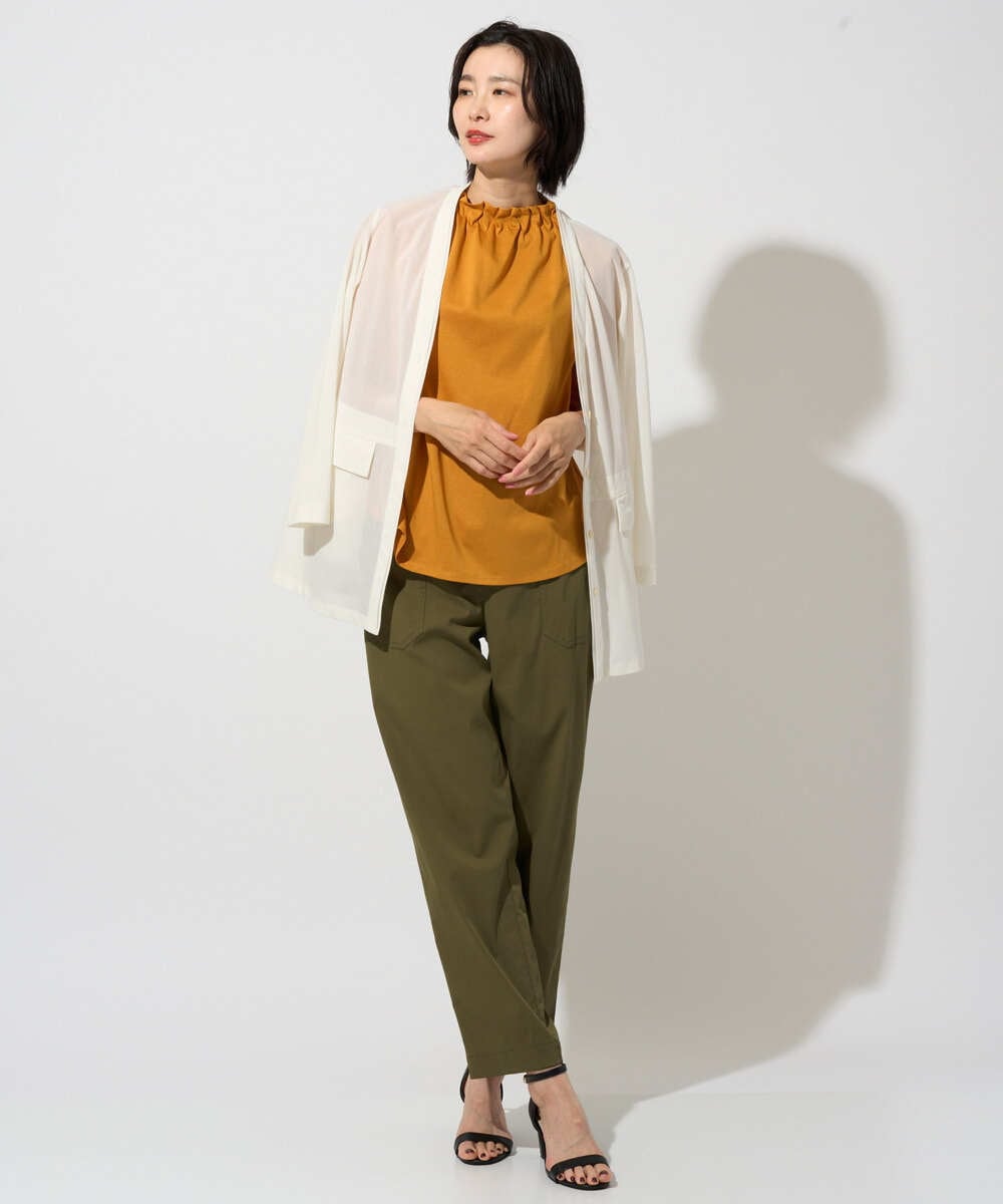 PZTGD21330 GEORGES RECH(ジョルジュ・レッシュ) シアートリコットジャケット ネイビー