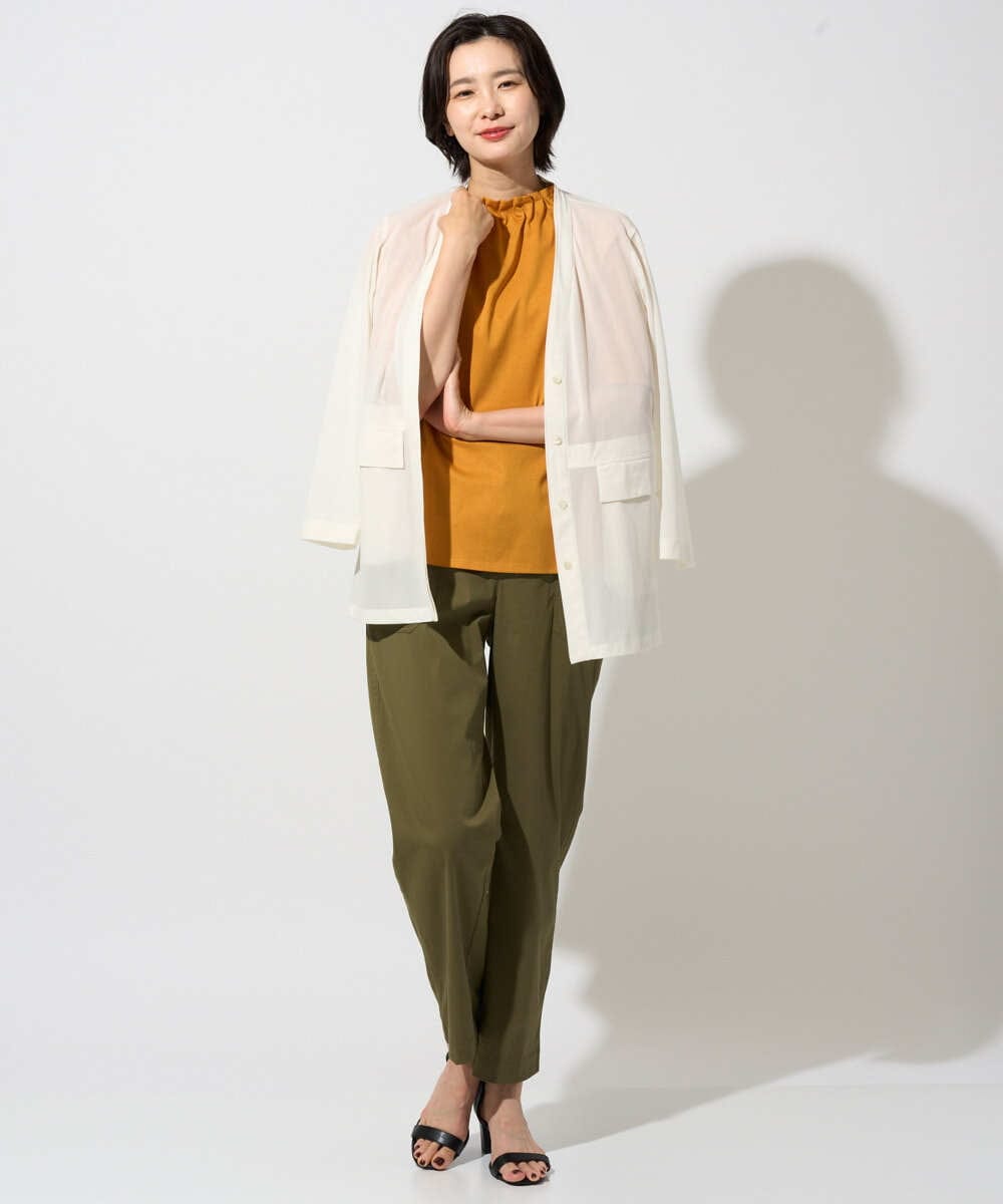 PZTGD21330 GEORGES RECH(ジョルジュ・レッシュ) シアートリコットジャケット ネイビー
