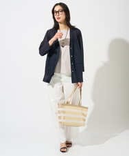 PZTGD21330 GEORGES RECH(ジョルジュ・レッシュ) シアートリコットジャケット ネイビー