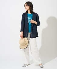 PZTGD21330 GEORGES RECH(ジョルジュ・レッシュ) シアートリコットジャケット ネイビー