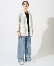 PZTGD21330 GEORGES RECH(ジョルジュ・レッシュ) シアートリコットジャケット ネイビー