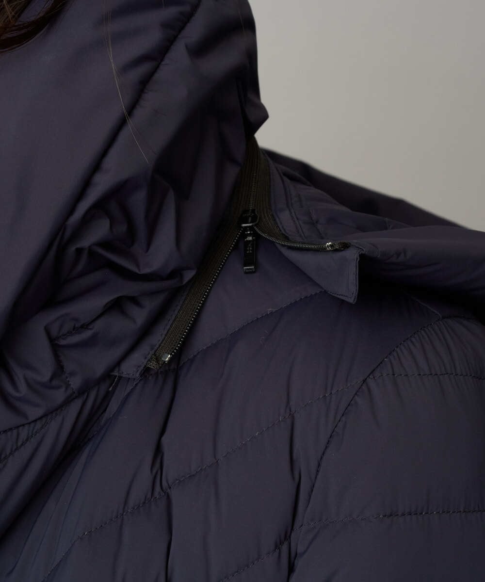 PZUAG51720 GEORGES RECH(ジョルジュ・レッシュ) ストレッチロングダウンコート ネイビー