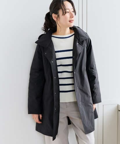 PZUCF46590 GEORGES RECH [追加]ステッチレスステンカラーミドルダウンコート