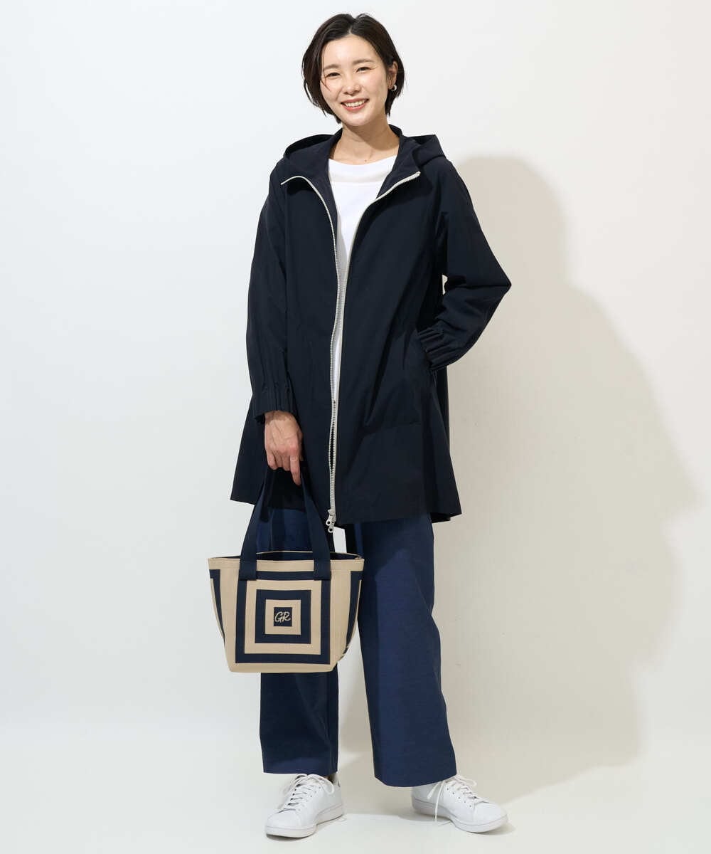 PZUGE40490 GEORGES RECH(ジョルジュ・レッシュ) 4WAYタフタフーデッドコート ネイビー
