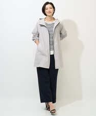 PZUGE40490 GEORGES RECH(ジョルジュ・レッシュ) 4WAYタフタフーデッドコート ネイビー