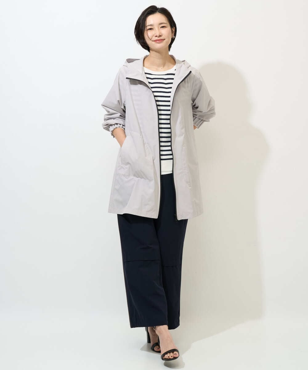 PZUGE40490 GEORGES RECH(ジョルジュ・レッシュ) 4WAYタフタフーデッドコート ネイビー