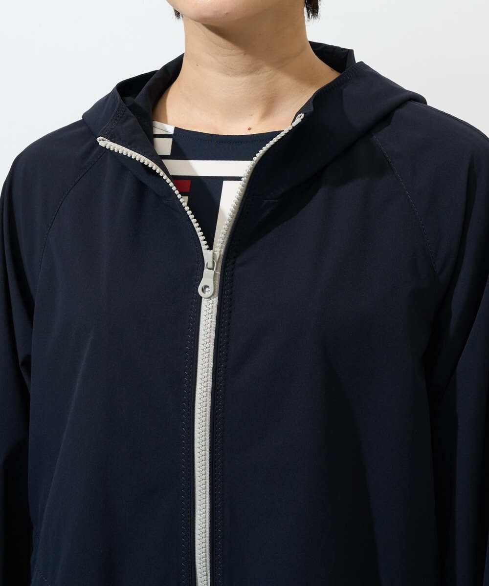 PZUGE40490 GEORGES RECH(ジョルジュ・レッシュ) 4WAYタフタフーデッドコート ネイビー