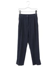 R6LFB40230 HIROKO BIS(小さいサイズ)(メゾン ドゥ サンク) 【小さいサイズ】ボディシェルライトクロップドパンツ ホワイト