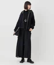 RBFAF01360 HIROKO BIS(ヒロコ ビス) ジャカードニットブルゾン ベージュ