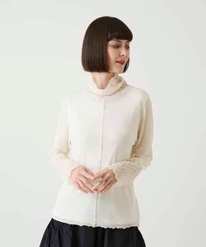 RBKLE25170 HIROKO BIS 【先行予約】レースジョイントストレッチプルオーバー