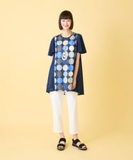 RBLGE55190 HIROKO BIS(ヒロコ ビス) エアリーフィット2WAYストレッチパンツ ホワイト