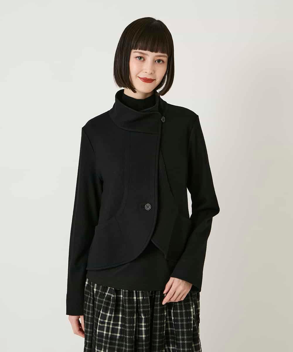 RBTAF01360 HIROKO BIS(ヒロコ ビス) スムースウールコンパクトジャケット アイボリー