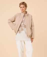 RBUAI31540 HIROKO BIS(ヒロコ ビス) 【先行予約】ドロストヘムショートダウンコート ベージュ