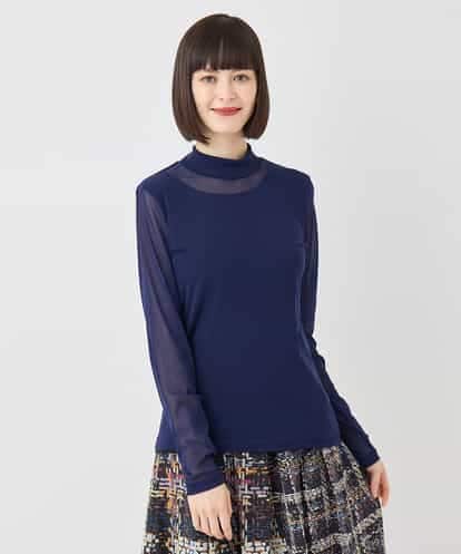 REKAD85070 HIROKO BIS ハイネックシアープルオーバー /洗濯機で洗える