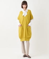 RELAA76230 HIROKO BIS(ヒロコ ビス) 2WAYストレッチイージーパンツ /洗える ダークグレー