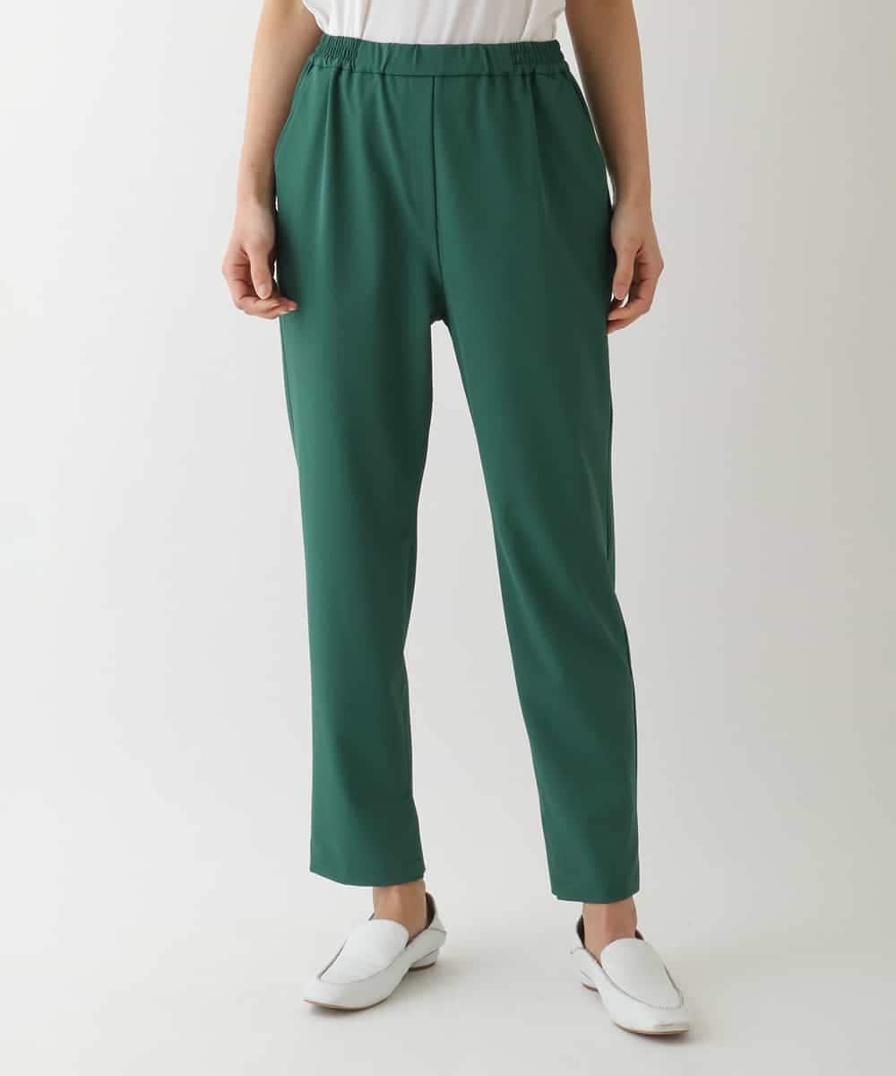 RELDA80230 HIROKO BIS(ヒロコ ビス) ベンツスリットクロップドパンツ グリーン