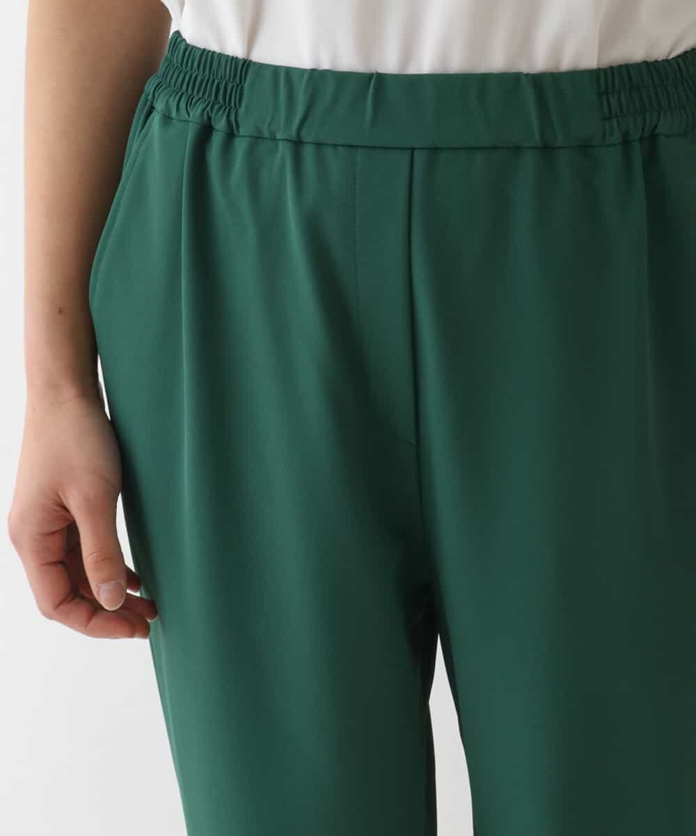 RELDA80230 HIROKO BIS(ヒロコ ビス) ベンツスリットクロップドパンツ グリーン