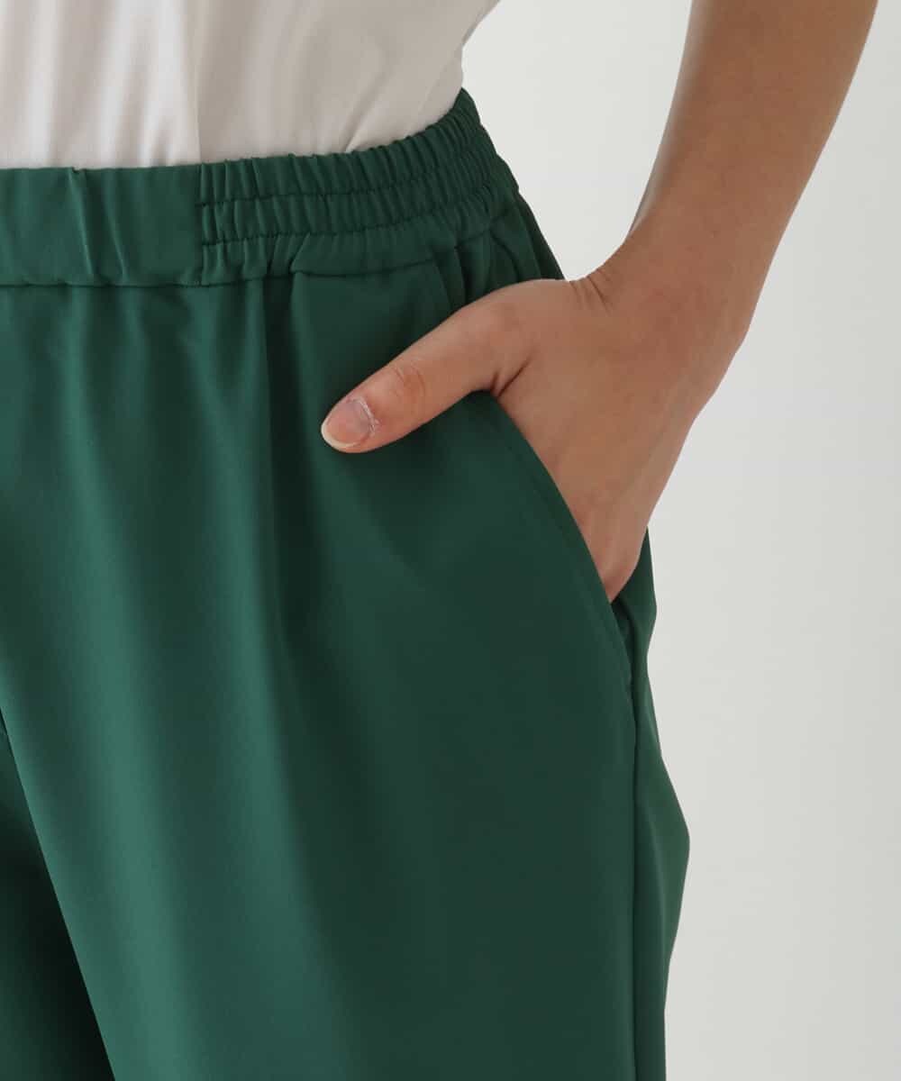 RELDA80230 HIROKO BIS(ヒロコ ビス) ベンツスリットクロップドパンツ グリーン