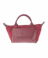 RG5AI01330 TRUNK HIROKO KOSHINO(ヒロココシノ) 2WAYフレンチトートMINIバッグ レッド