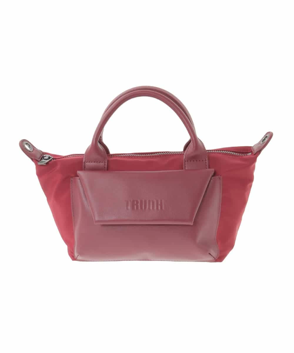 RG5AI01330 TRUNK HIROKO KOSHINO(ヒロココシノ) 2WAYフレンチトートMINIバッグ レッド