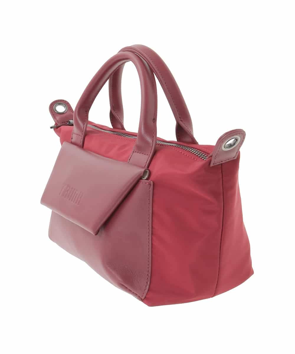 RG5AI01330 TRUNK HIROKO KOSHINO(ヒロココシノ) 2WAYフレンチトートMINIバッグ レッド