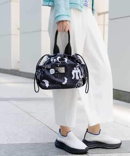 RG5HE01290 TRUNK HIROKO KOSHINO ルームプリントトートバッグ