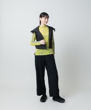 RGBED01360 TRUNK HIROKO KOSHINO(ヒロココシノ) メッシュフードベスト/洗える ブラック