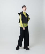 RGBED01360 TRUNK HIROKO KOSHINO(ヒロココシノ) メッシュフードベスト/洗える ブラック