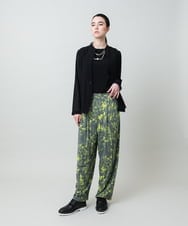 RHBGD03690 HIROKO KOSHINO(ヒロココシノ) メッシュシアージャケット/日本製 ホワイト