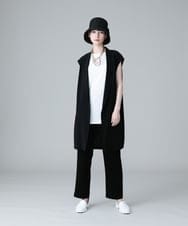 RHKGV10220 HIROKO KOSHINO(ヒロココシノ) 【日本製/洗える】パイピングポイントインナーカットソー ブラック