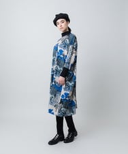 RHQAF61240 HIROKO KOSHINO(ヒロココシノ) ストレッチポンチテーパードパンツ/日本製/洗える ブラック