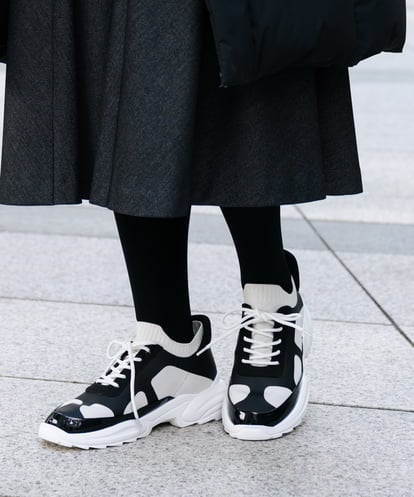 RK6GD01390 HIROKO KOSHINO ストレッチスリッポン