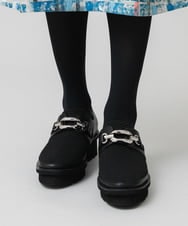 RK6LD01450 HIROKO KOSHINO(ヒロココシノ) ニットジョイントシューズ ブラック