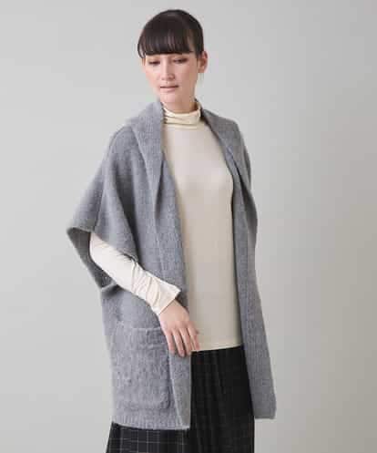 RKBAD02390 HIROKO KOSHINO ボリュームカラーニットジレ