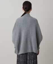 RKBAG02450 HIROKO KOSHINO(ヒロココシノ) ウォームニットデザインジレ グレー