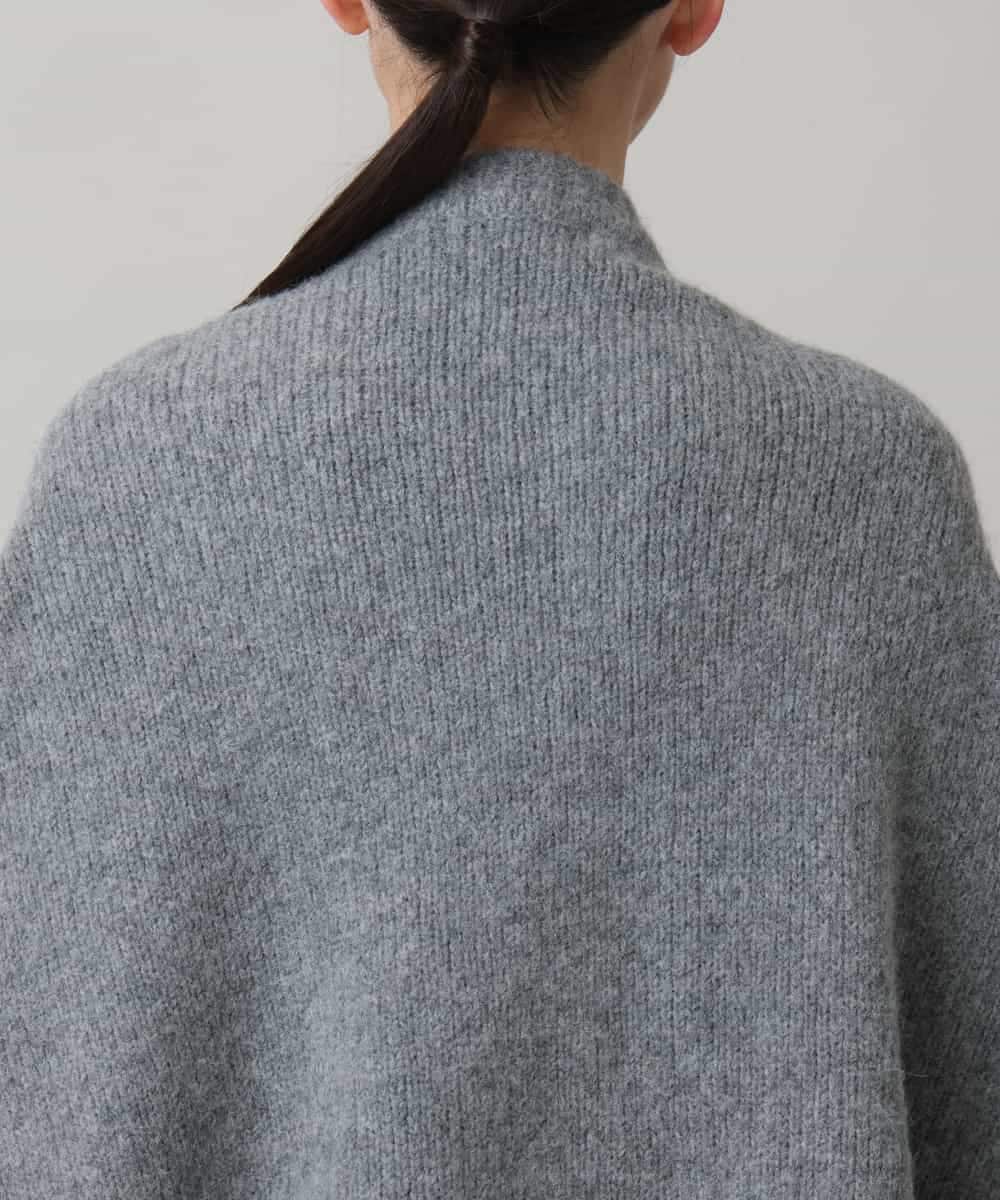 RKBAG02450 HIROKO KOSHINO(ヒロココシノ) ウォームニットデザインジレ グレー