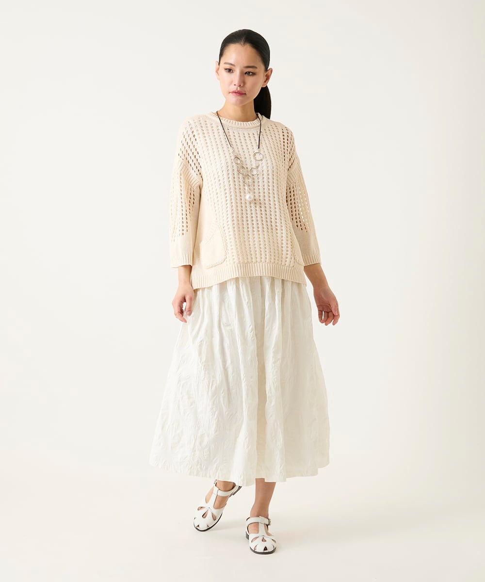 RP2FD03080 HIROKO BIS(ヒロコ ビス) メタルリングネックレス シルバー