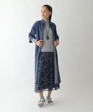 RP2JB01090 HIROKO BIS(ヒロコ ビス) レザーモチーフネックレス ブラック