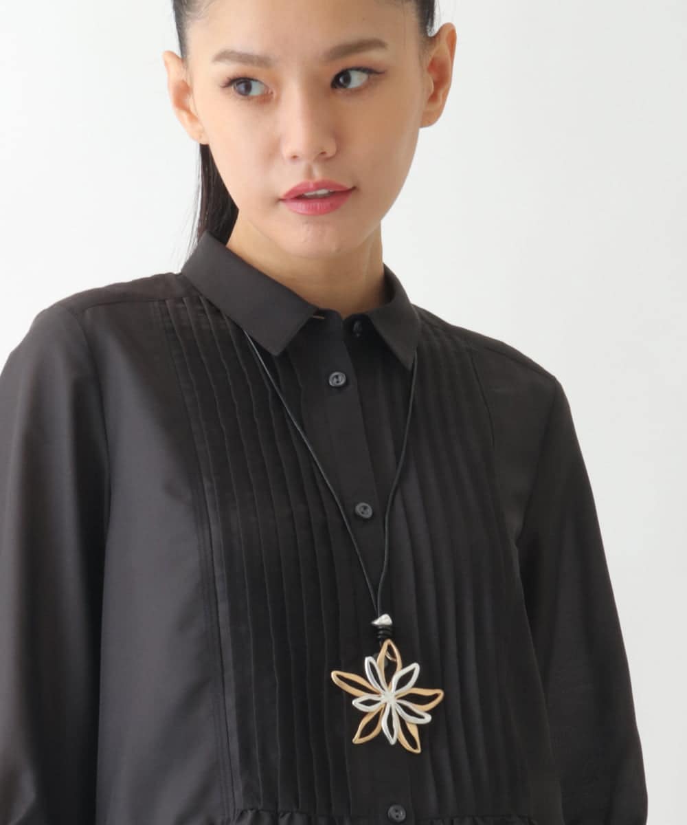 RP2JB03070 HIROKO BIS(ヒロコ ビス) フラワーモチーフネックレス シルバー