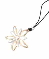 RP2JB03070 HIROKO BIS(ヒロコ ビス) フラワーモチーフネックレス シルバー