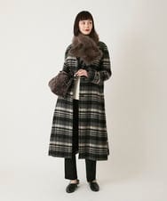 RP3AE08060 HIROKO BIS(ヒロコ ビス) ロングファーティペット /洗える ブラウン