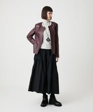 RP6LE17210 HIROKO BIS(ヒロコ ビス) スタッズスリップインブーツ ブラック