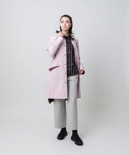 RSBAG09490 TRUNK HIROKO KOSHINO(ヒロココシノ) ストラプロゴデザインシャツ/洗える ブラック