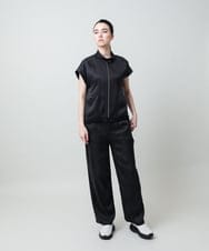 RSDGD09470 TRUNK HIROKO KOSHINO(ヒロココシノ) バックフレアジョイントデザインベスト ダークグレー