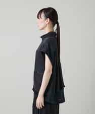 RSDGD09470 TRUNK HIROKO KOSHINO(ヒロココシノ) バックフレアジョイントデザインベスト ダークグレー