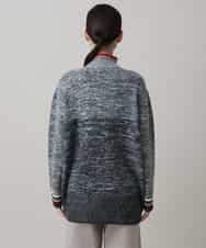 RSFAG10540 TRUNK HIROKO KOSHINO(ヒロココシノ) 杢調ハイネックニットプルオーバー ダークグレー