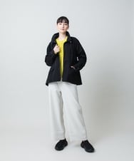 RSFED02430 TRUNK HIROKO KOSHINO(ヒロココシノ) ロゴデザインインターシャニットプルオーバー/洗える オレンジ