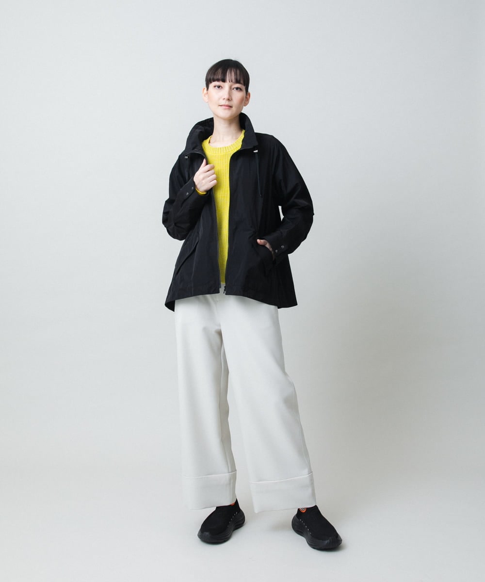 RSFED02430 TRUNK HIROKO KOSHINO(ヒロココシノ) ロゴデザインインターシャニットプルオーバー/洗える オレンジ